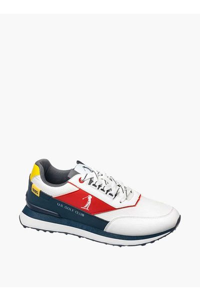 U.S. Polo Assn. U.S. Polo Assn Colourblock Sneakers with Lace-Up Closure