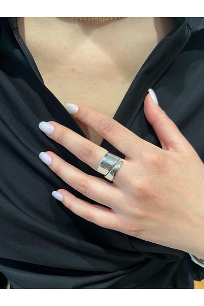 AURA Women's Steel Ring