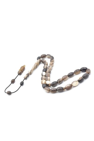 Murty99 Systemed Capsule Cut Daily Size Buffalo Horn Rosary