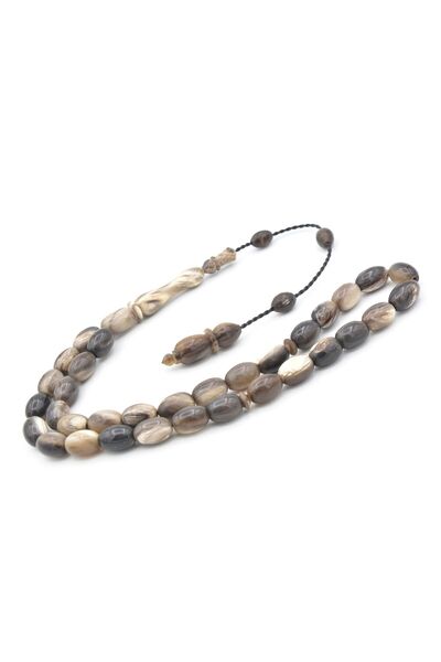 Murty99 Systemed Capsule Cut Daily Size Buffalo Horn Rosary