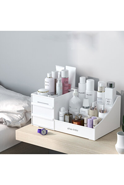 sharpdo Drawer Type Cosmetic Box Plastic Storage Box Cosmetic Storage Box