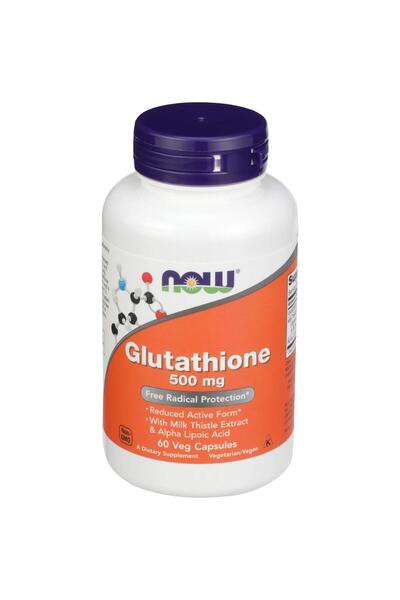 Now Foods , Glutathione 500mg, 60 Capsules