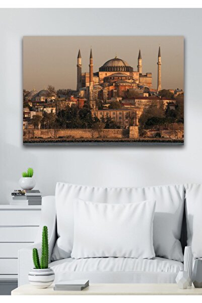 Hediyeler Kapında 50x70 Ayasofya Camii Kanvas Duvar Tablo