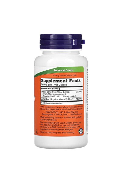 Now Foods VITEX 300MG 05%, 90 CT