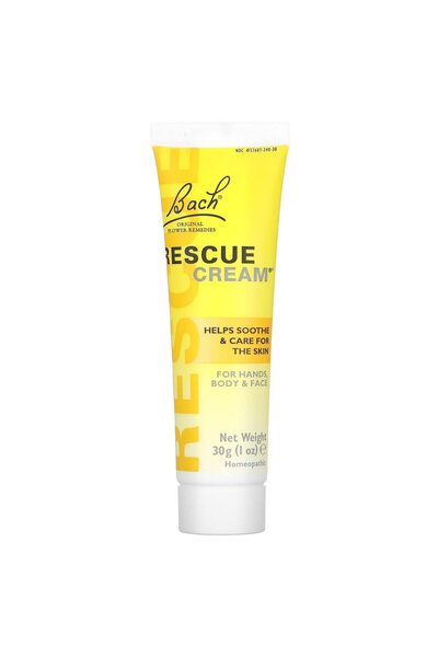 Bach Original Flower Remedies, Rescue Cream, 1 oz (30 g), Bach