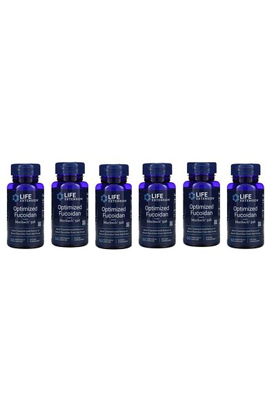 Life Extension Optimized Fucoidan 60 VegiCaps (Multi-Pack)