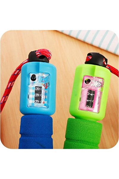 Seram Collection Pink Counter Jump Rope with Handle Training Tool Rope Exercise Home Sports