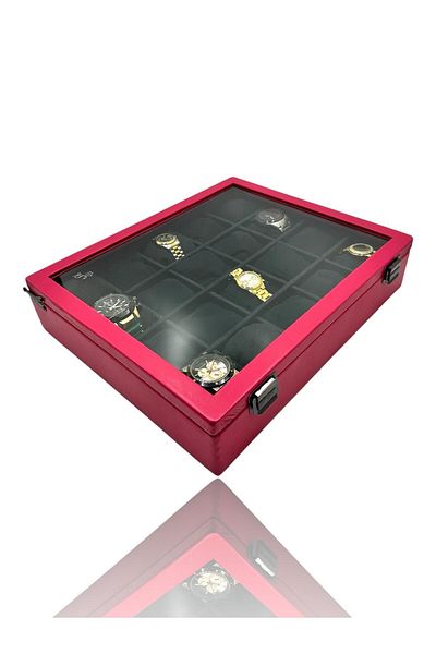 Dijital Çarşı Кутия и чанта за часовници Pink Diji с 20 броя