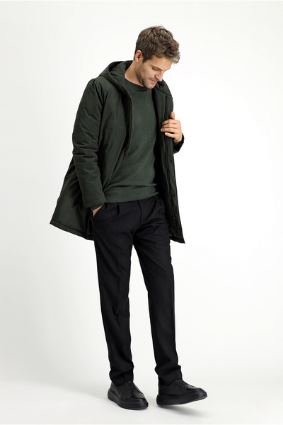 Kiğılı Slim Fit Slim Fit Hooded Sports Inflatable Coat