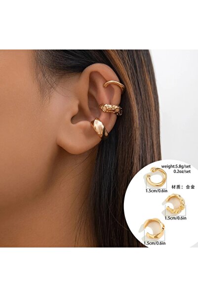 Choice 3 قطع S02-1 أقراط صغيرة مستديرة لطيفة للنساء أقراط صغيرة عصرية بدون زينة