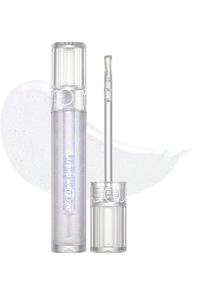 Romanson Glasting Water Gloss (00 METEOR TRACK) | Syrupy Gloss, Long-lasting, Moisturizing, K-beauty, 4.3g