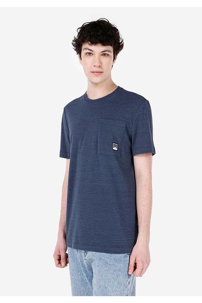 Colin's Tricou albastru pentru bărbați - mâneci