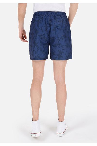 Colin's Pantaloni scurți de baie albastru pentru bărbați, cu croiala normală