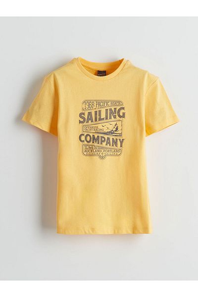 LC Waikiki Tricou pentru băiat cu gât crew New Season - S5K870Z4