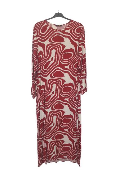GGMM Viscosse Fabric Plus Size Tetture Summer Dress