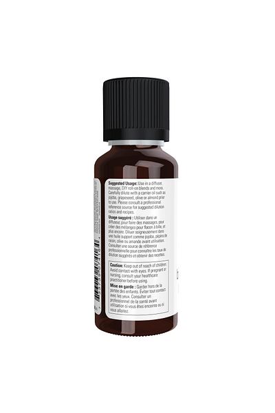 Now Foods NOW Black Pepper Essential Oil, 100% Pure, Vegan, 1-Ounce, Child Resistant Cap