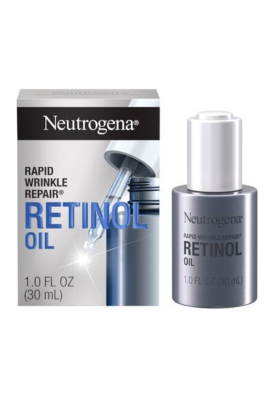 Neutrogena Retinol Face Oil .3%, Wrinkle Repair Serum, Anti-Aging for Fine Lines & Dark Spots, 1.0 fl. oz