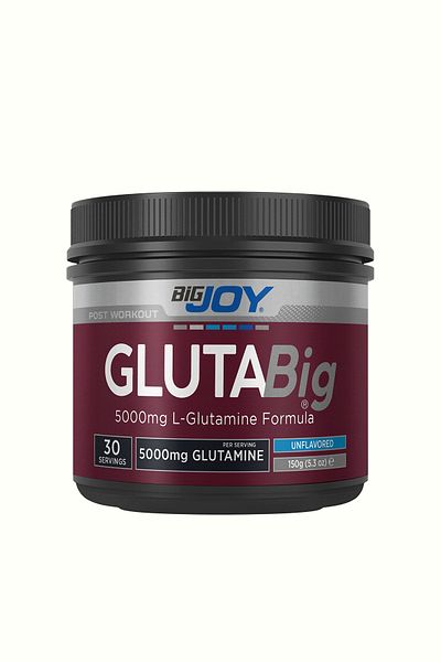 Bigjoy Sports Glutabig Powder L-Glutamine 150Gr 30 Servings Glutamine Amino Acid