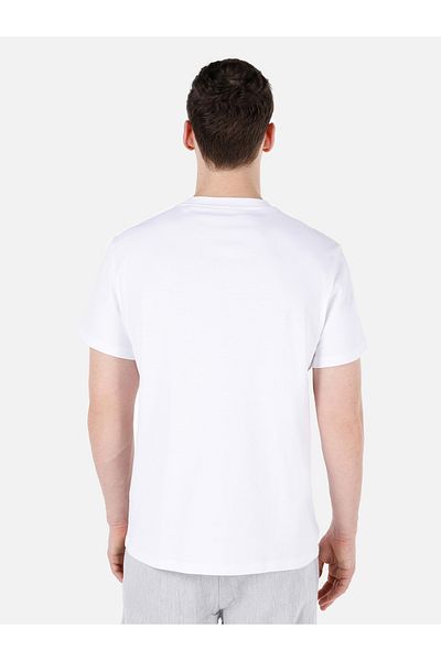 Colin's Men's White T-Shirt - Sleeves