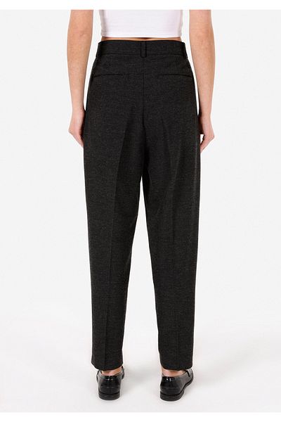Colin's Regular Fit High Waist Straight Leg Women's Anthracite Trousers