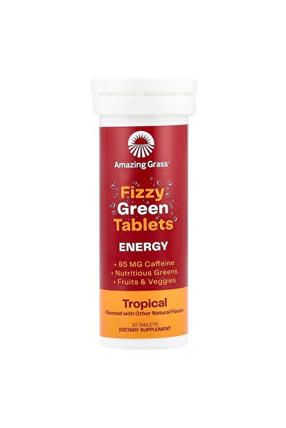 Amazing Grass Tropical Energy Green Superfood, 10 CT
