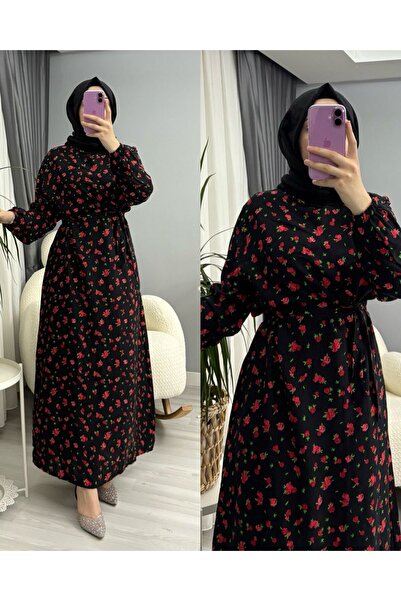 suphan tekstil WOMEN'S MODEST VISCOSE FULL LENGTH DRESS