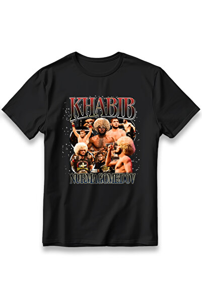 EZG Business Μπλουζάκι Khabib Nurmagomedov Μοντέλο με στάμπα Oversize Unisex ...