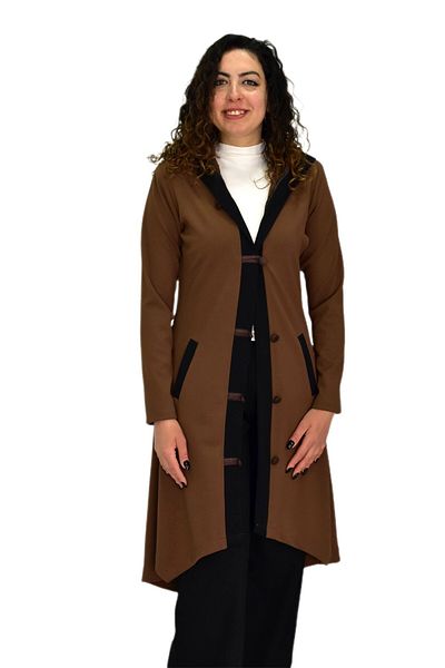 LİERRE Women's Hooded Cap Combination N063