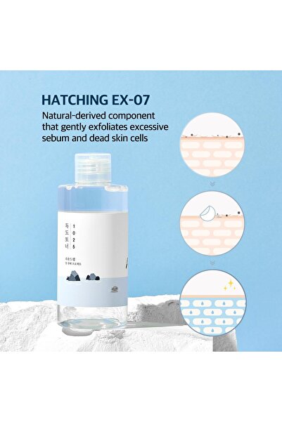 Round Lab Dokdo Toner/Exfoliating, Hydrating, Watery Type Toner (100ml)