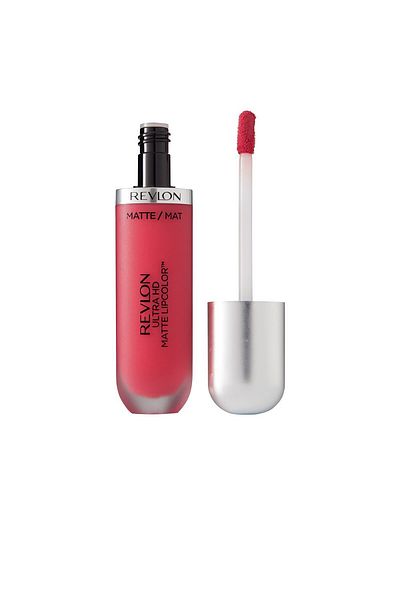 Revlon Ultra HD Matte Lipcolor, Velvety Matte Lipstick in Red/Coral, Passion (635), 0.2 oz