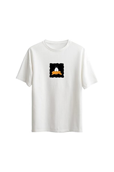 SVART WEAR Tricou Daffy Duck cu imprimeu supradimensionat Unisex tricou