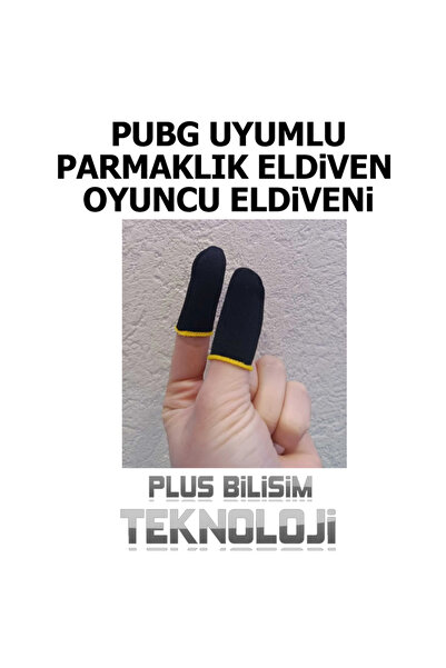 Plus Bilişim Uyumlu Parmaklık Eldiveni,  Uyumlu Oyuncu Eldiveni, Telefon Eldiveni 1 Çift Kaliteli