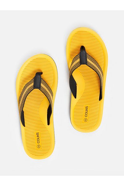 Colin's Men's Yellow Slippers