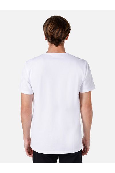 Colin's Regular Fit Round Neck Plain Men's White Short Sleeve T-Shirt