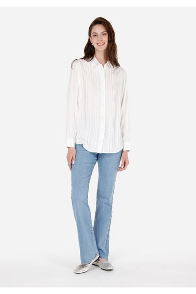 Colin's 791 Monica Regular Fit Mid Waist Bootcut Women's Blue Jean Trousers
