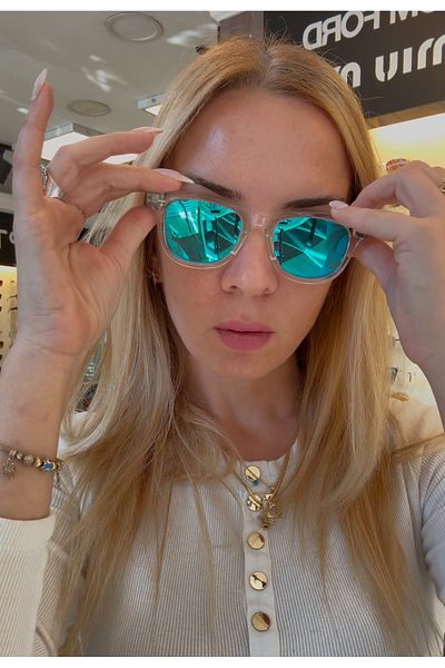 optiPoint Felix 2140 Polarized Sunglasses with Clear Mirror