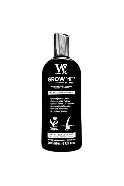 Watermans Grow Me® Hair Growth Shampoo with Caffeine, Biotin, Argan & Rosemary Oil - 8.45 fl. oz