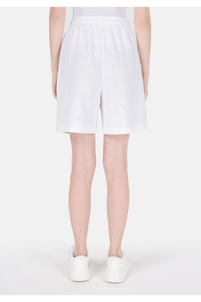 Colin's Pantaloni scurți albi pentru femei cu talie medie, cu ajustare normală