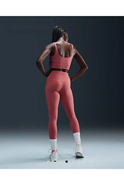 Nike Dri-Fit Zenvy Gentle-Support InfinaSoft High-Waisted 7/8 Training Pembe Kadın Tayt