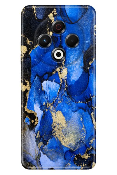 TECNO Spark 30 Kl6 Case Byy-78 Camera Protection Silicone Printed Silvery Ame...