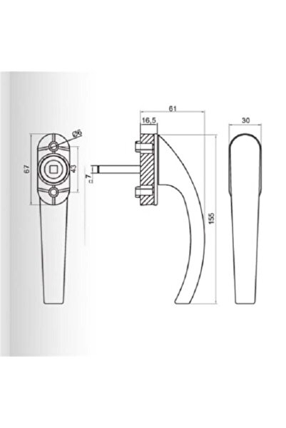 ALVETROİNTİNİ Akustik Cam balkon ve Pimapen kolu GRİ