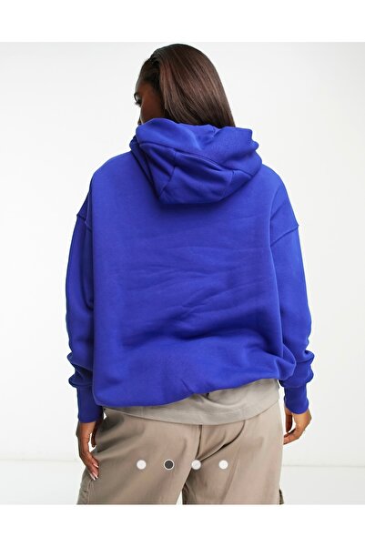 Nike Sportswear Phoenix Oversized Pollover Hoodie Mavi Kadın Sweatshirt