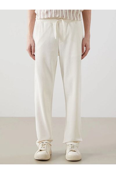 LC Waikiki Ανδρικό παντελόνι XSIDE Beige Baggy Fit