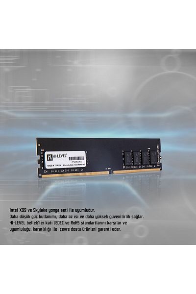 Hi-Level Copy - 8Gb Ddr4 2400Mhz Pc Ram Value Hlv-Pc19200D4/8G