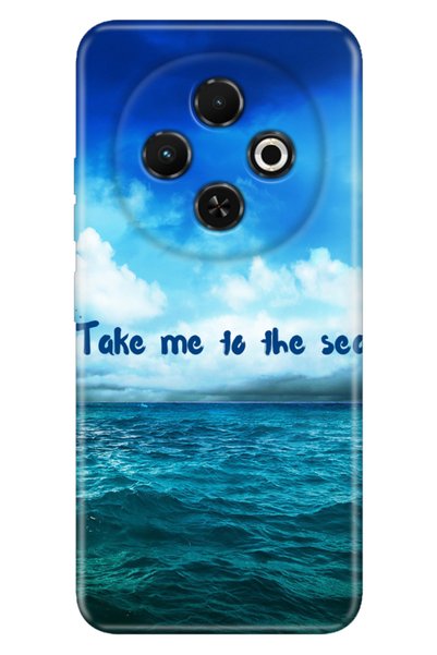 TECNO Spark 30C 6.67 " Case Camera Protection Silicone Printed Take Me