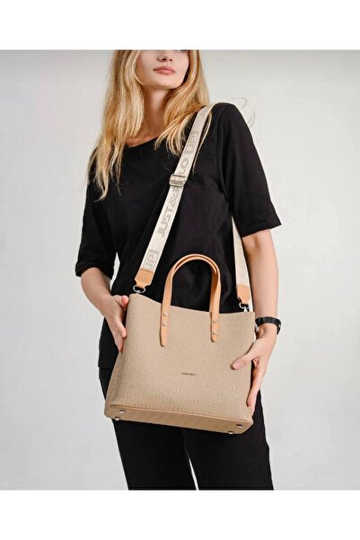 Just Polo مجموعة محفظة حقيبة نسائية مطبوعة بحروف واحدة باللون الأسود من Justp...