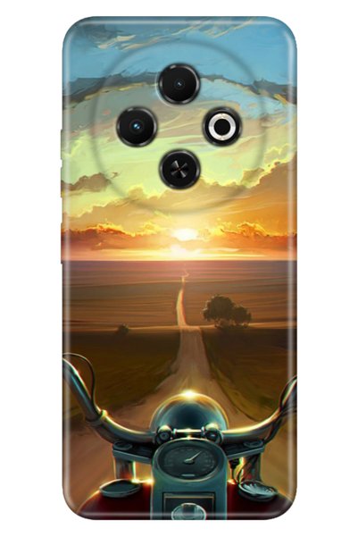 TECNO جراب Spark 30C مقاس 6.67 بوصة متوافق مع غطاء سيليكون مطاطي مصور لهارلي