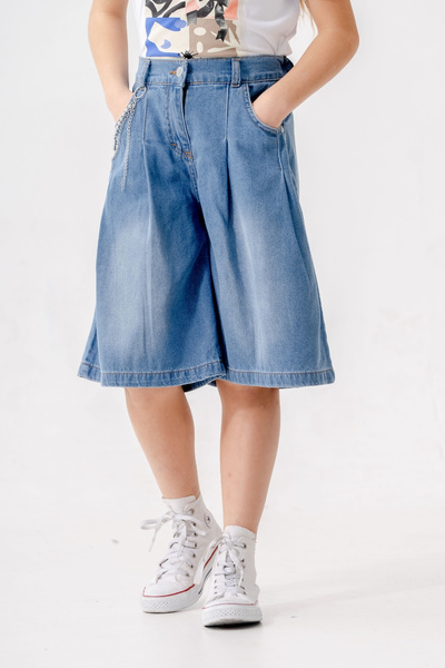 GİYİCEM TEKSTİL Kız Çocuk Pileli Şort 2864