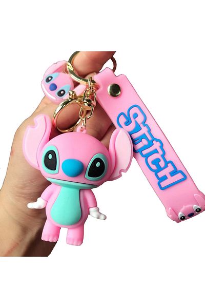 HEROCROSS WJ090B1 Anime Disney Figure Villain Maleficent The Evil Queen Cruella Silicone Keychain Bag Key Ring