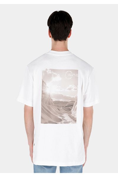 Colin's Tricou alb pentru bărbați - mâneci